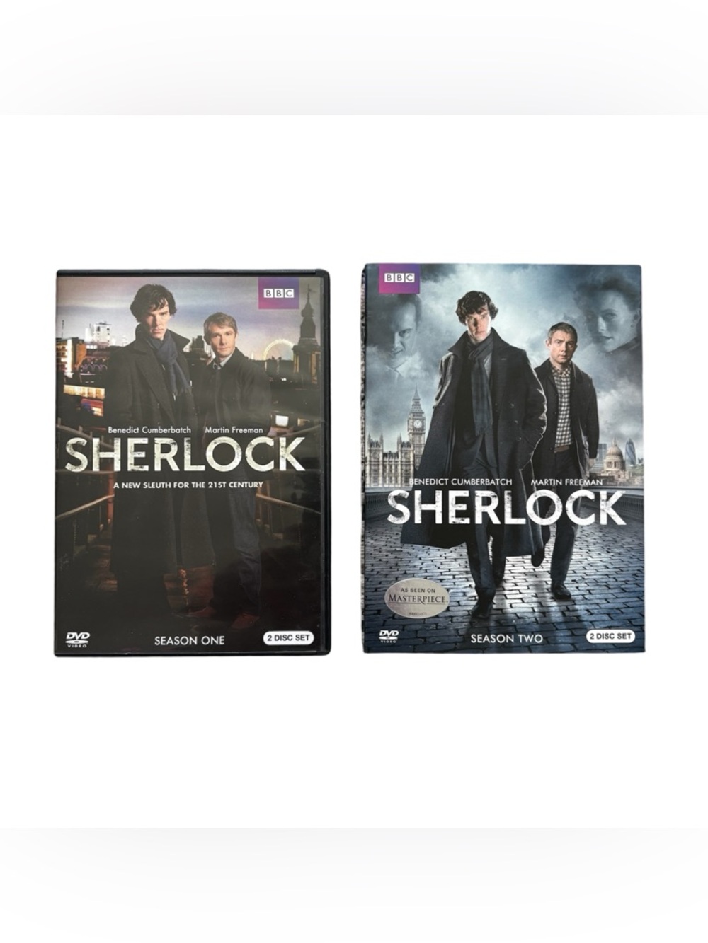 BBC Sherlock Season One and Two on DVD